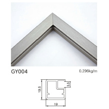 Brushed Silver Aluminum Kitchen Cabinet Border